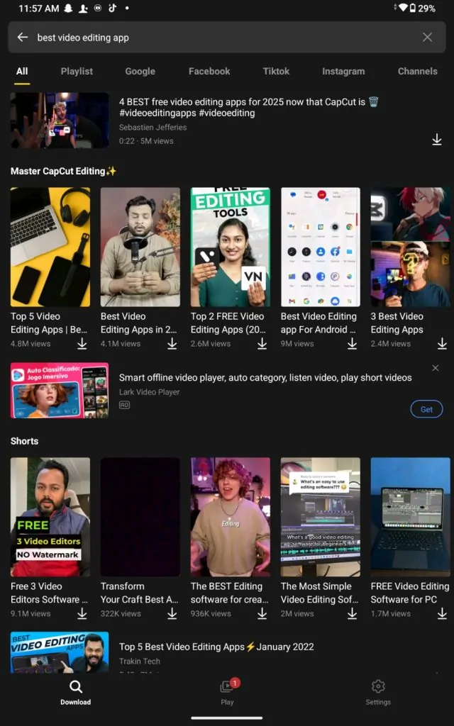 Snaptube Mod APK